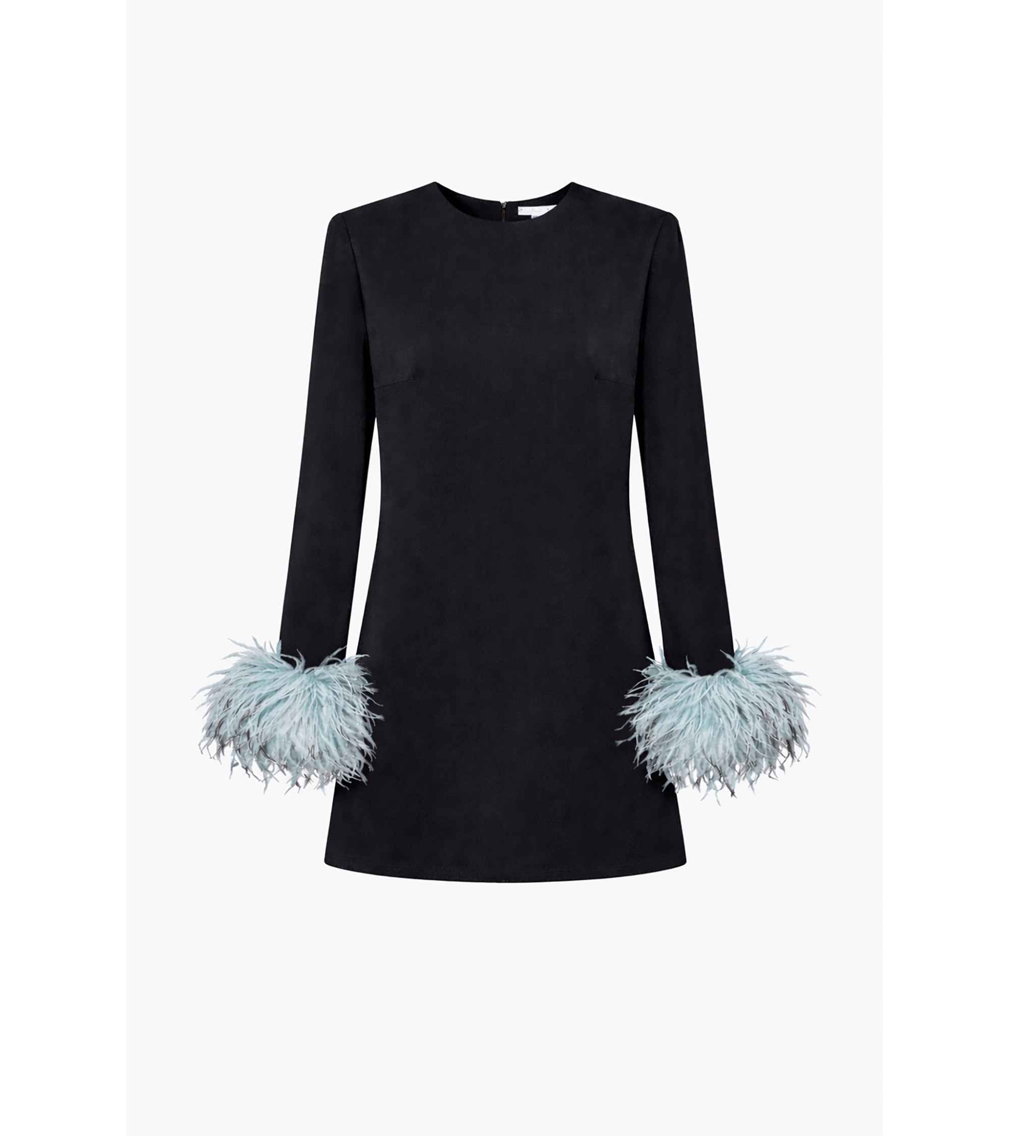 Black Satin Mini Dress · Immy by Junie · Made in London