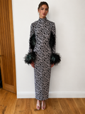Zebra Silk Blend Dress · Immy by Junie · Made in London
