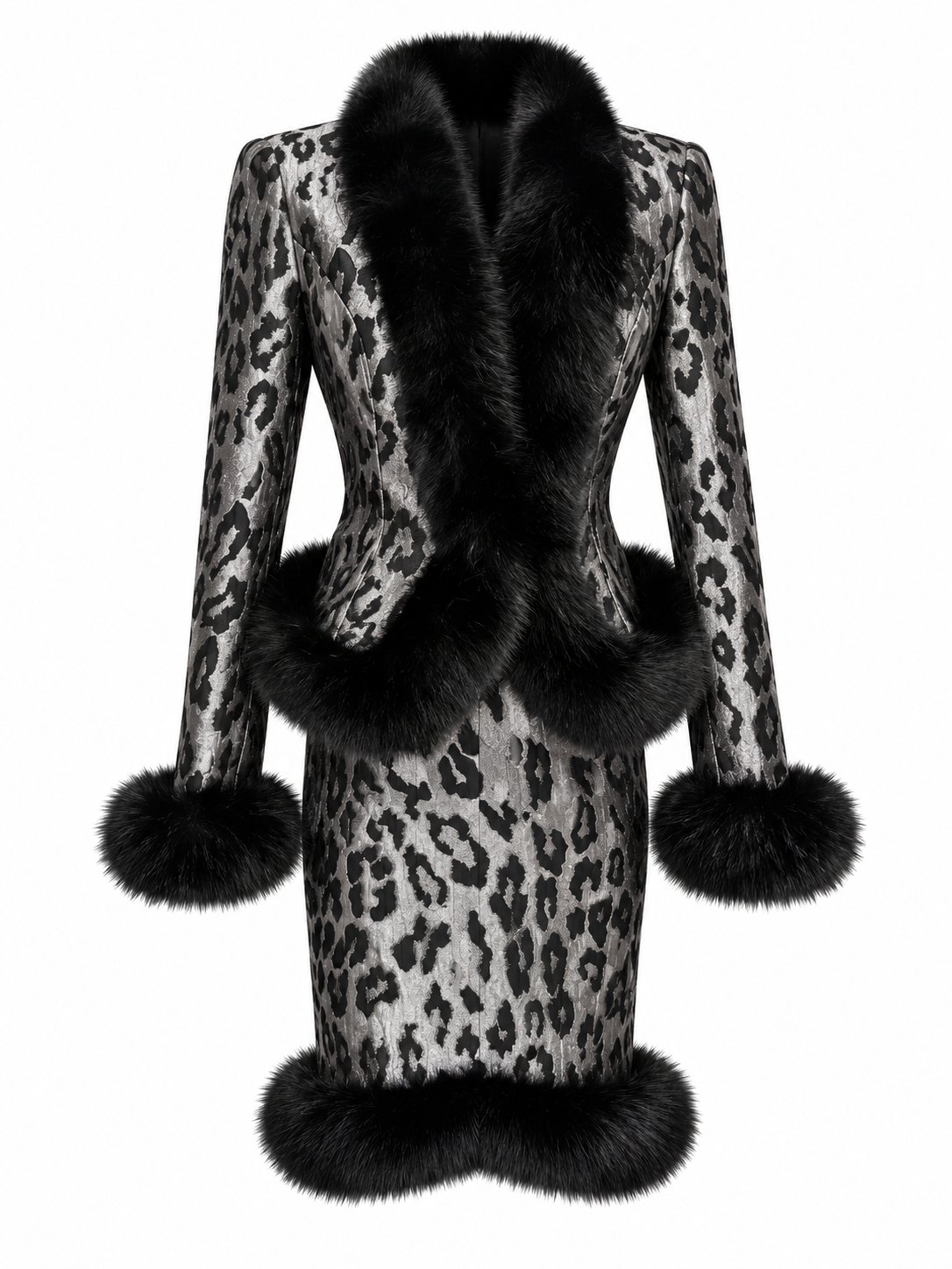 Grey Leopard Jacket · Sophia by Junie ·