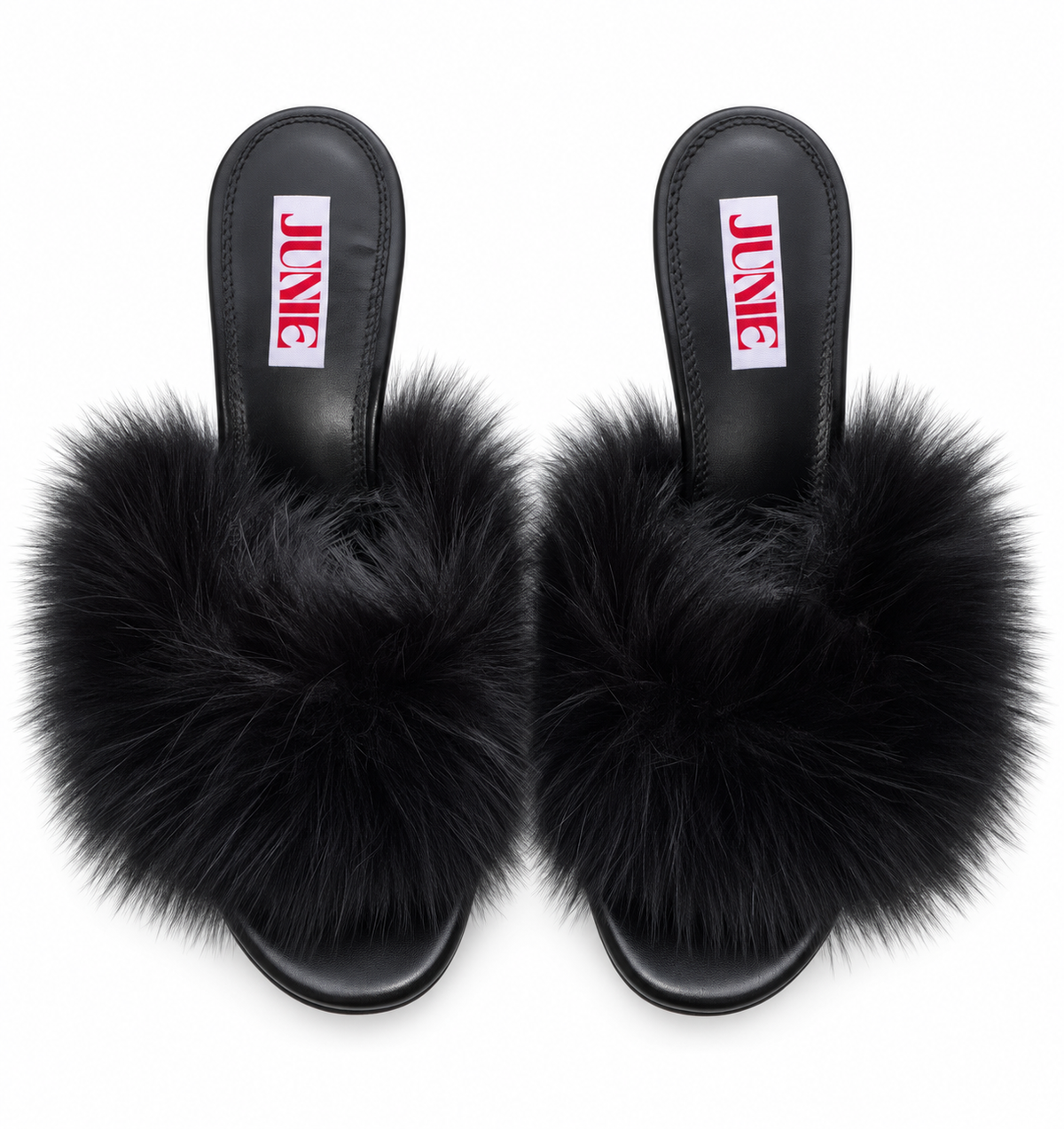 Lola Slip Ons • Black Fur