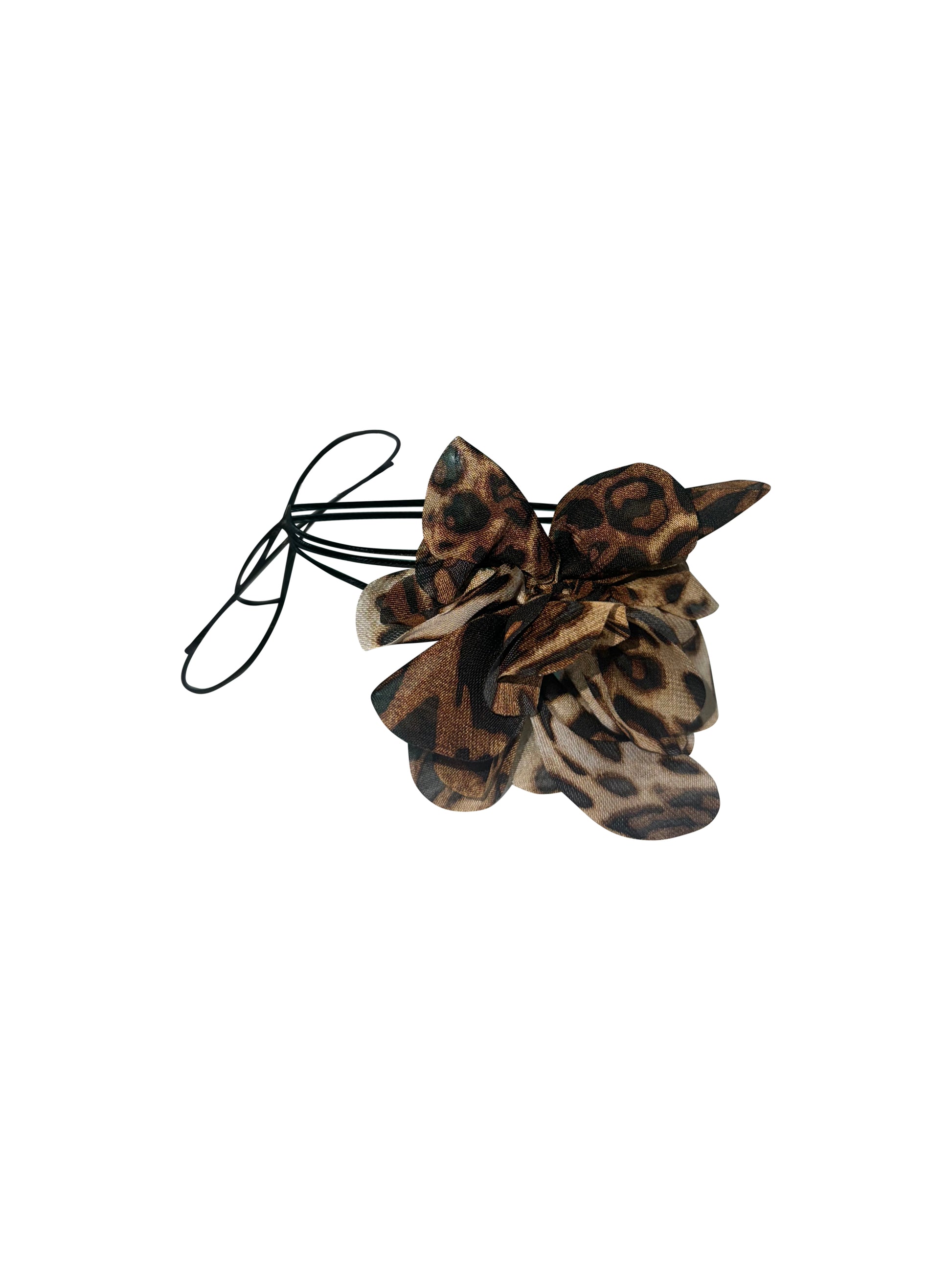 Rose Choker - Leopard