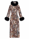 Leopard Chiffon Dress · Immy by Junie ·
