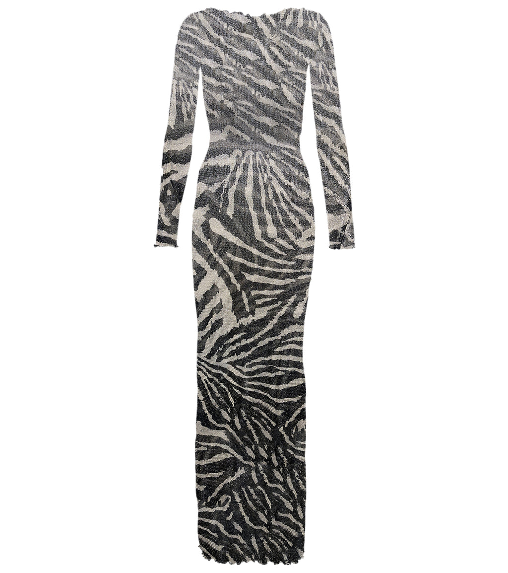 Kiki Dress - Zebra Glitter