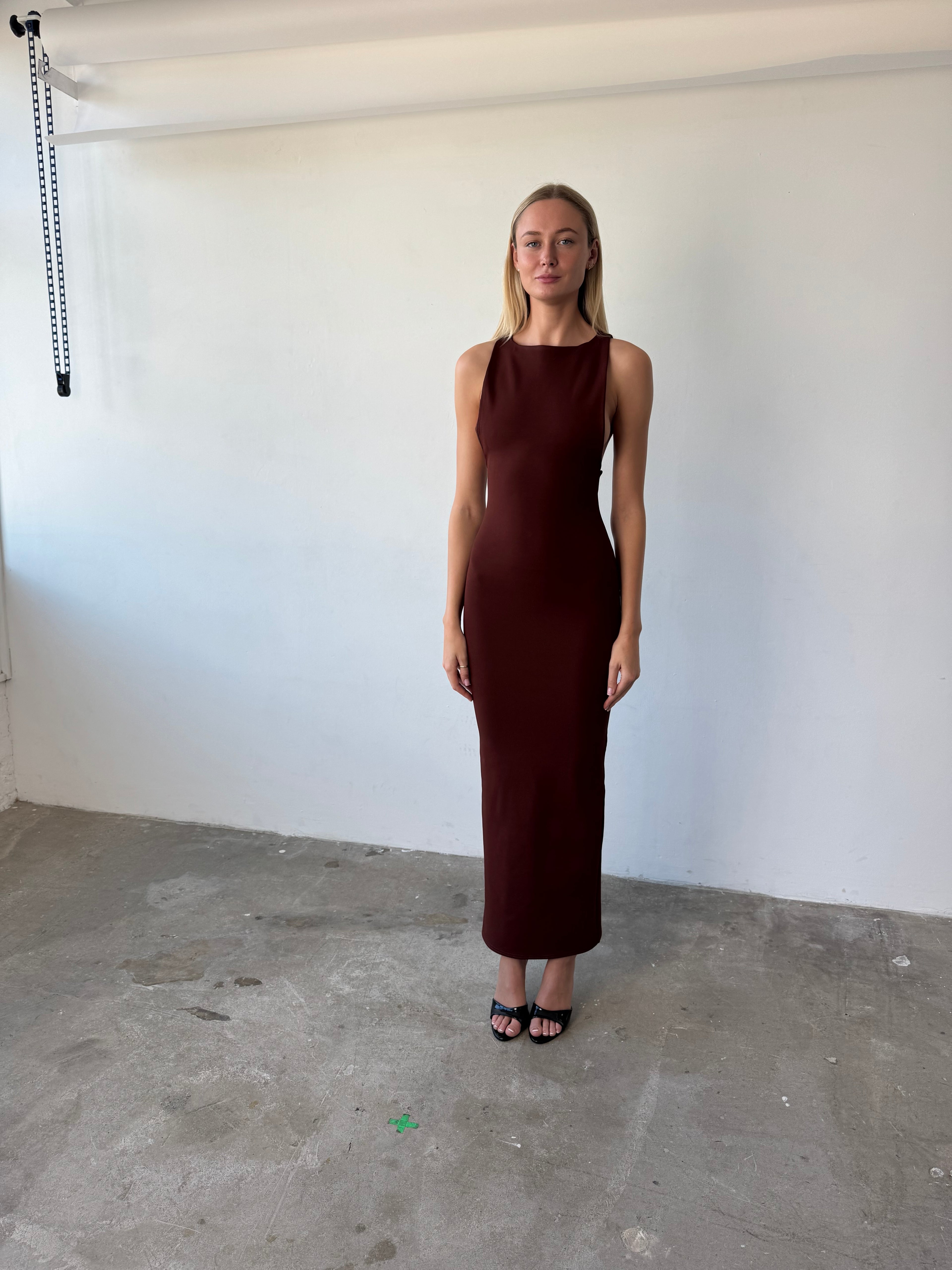 Brown Jersey Dress · Abbey by Junie ·