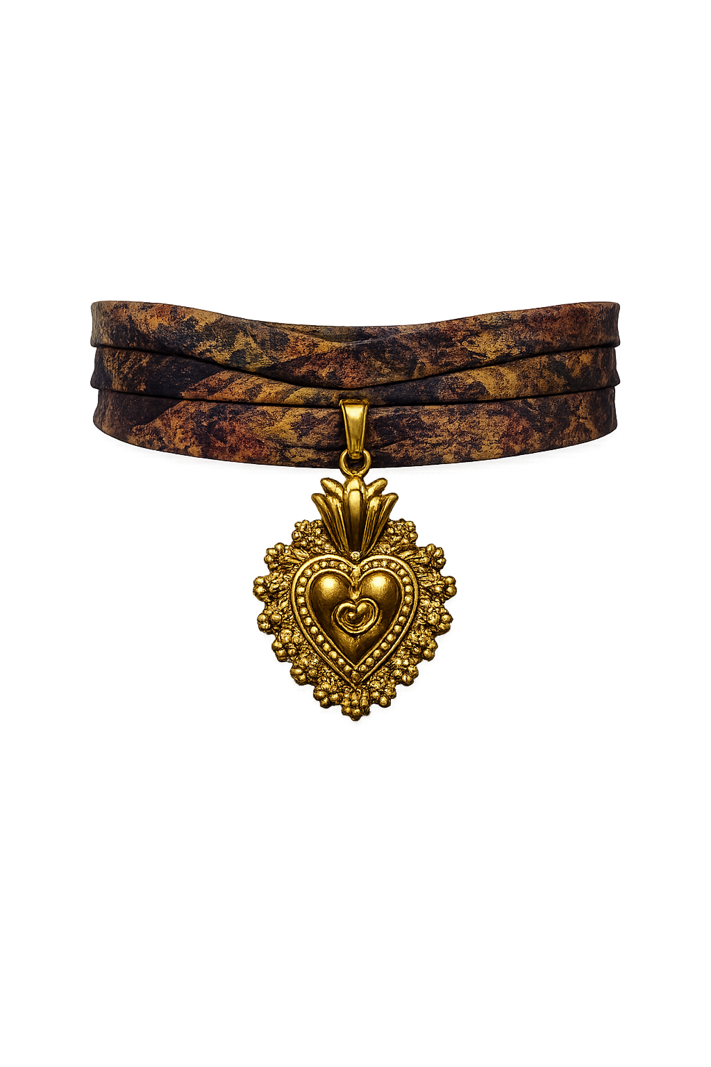 Snakeprint Choker · Sienna Cabo by Junie · Made in London