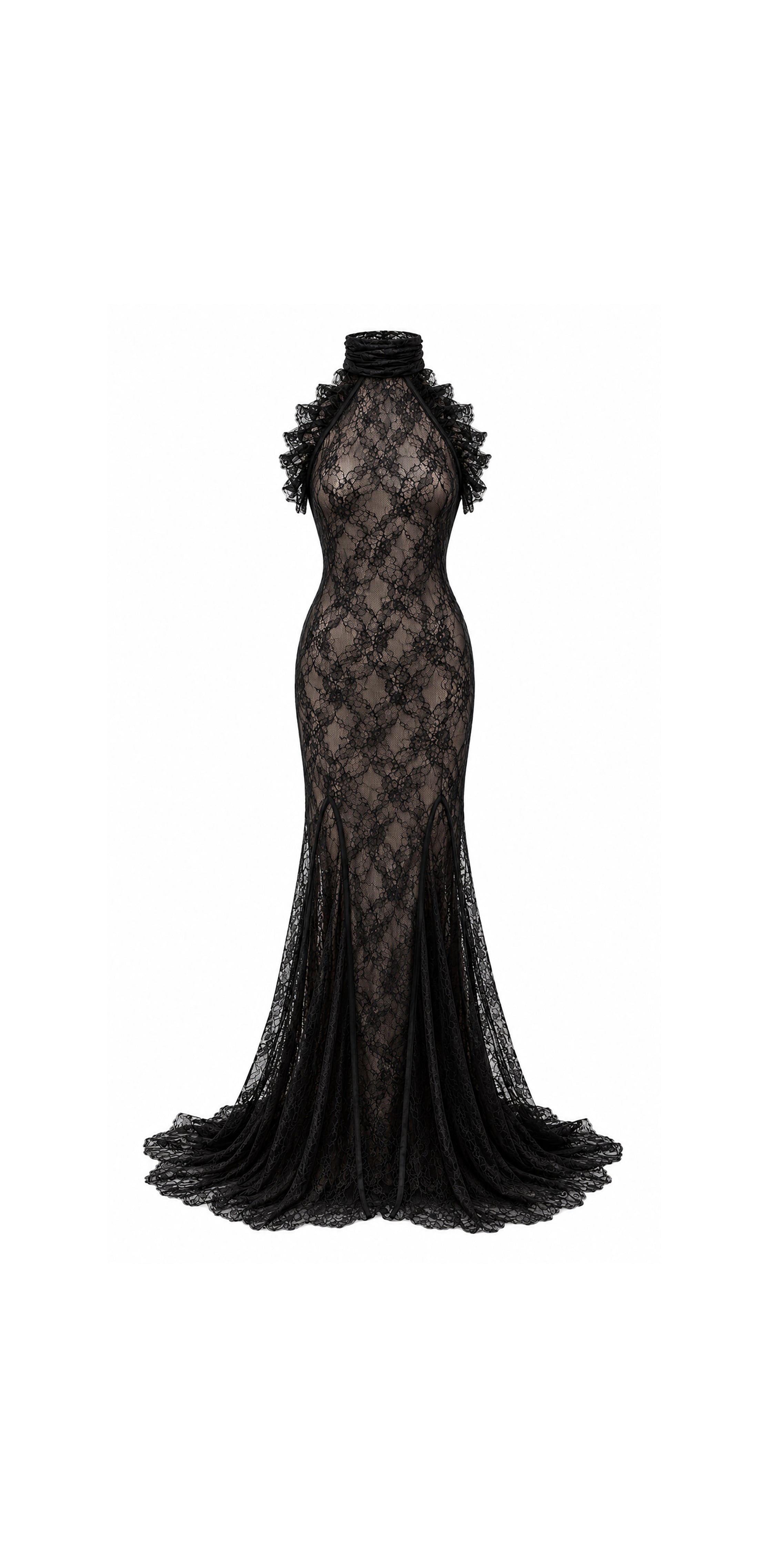 Black Lace Dress · Darla by Junie · Made in London