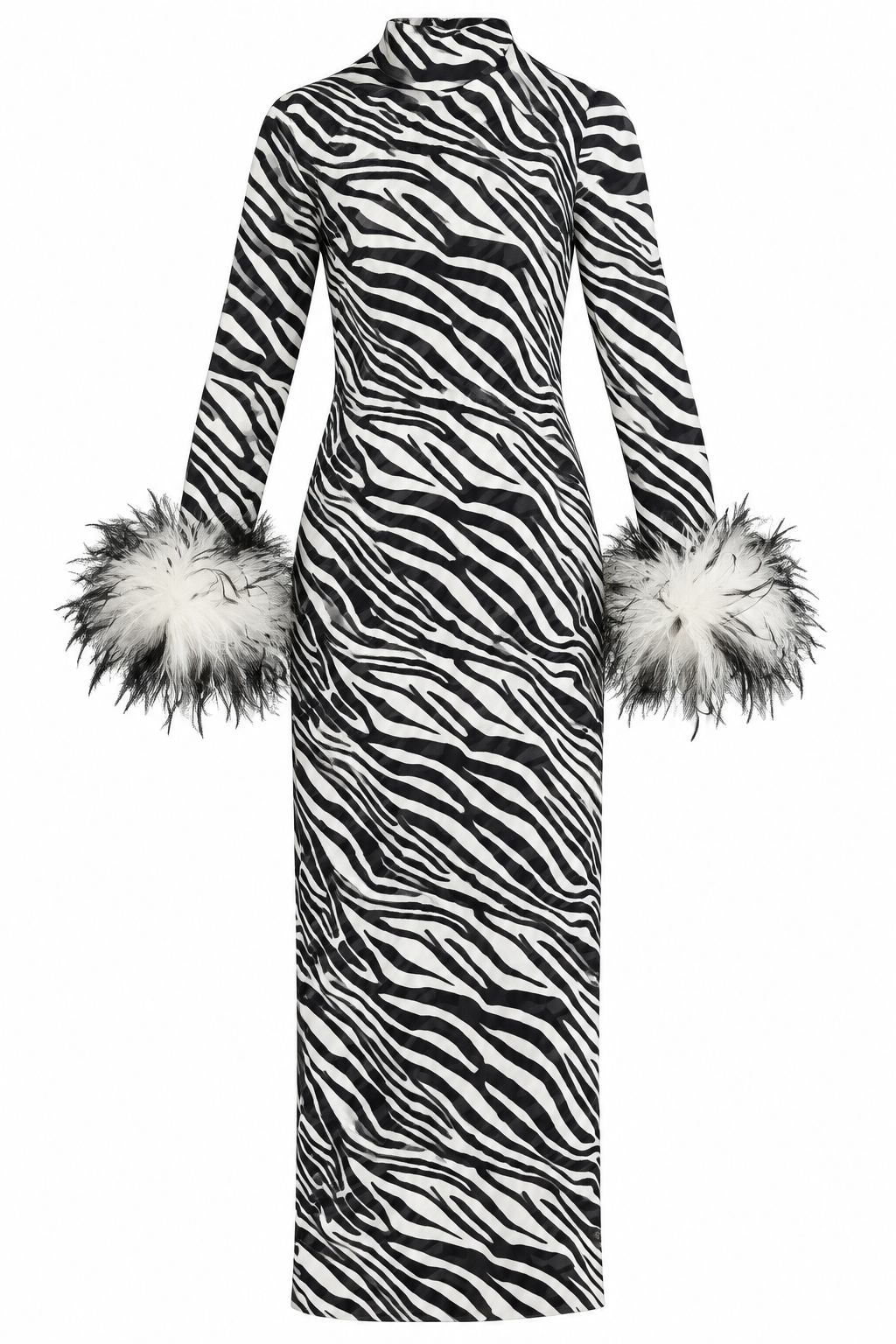Zebra print Chiffon Dress · Immy by Junie ·