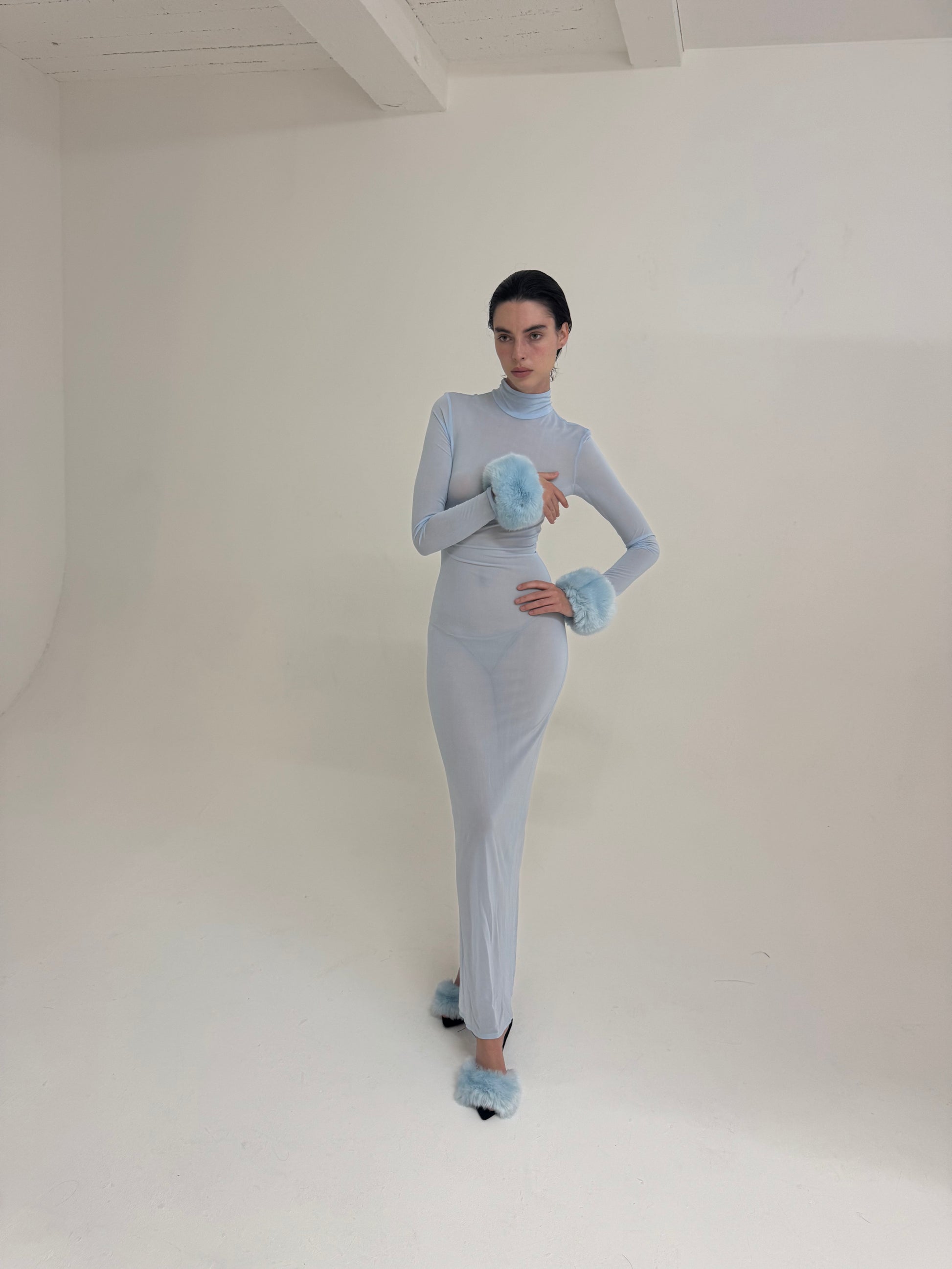 Nadia Dress - Blue