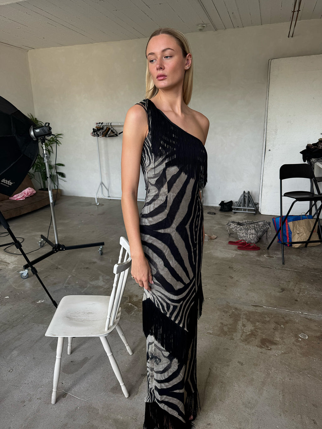 The Rio Dress - Zebra