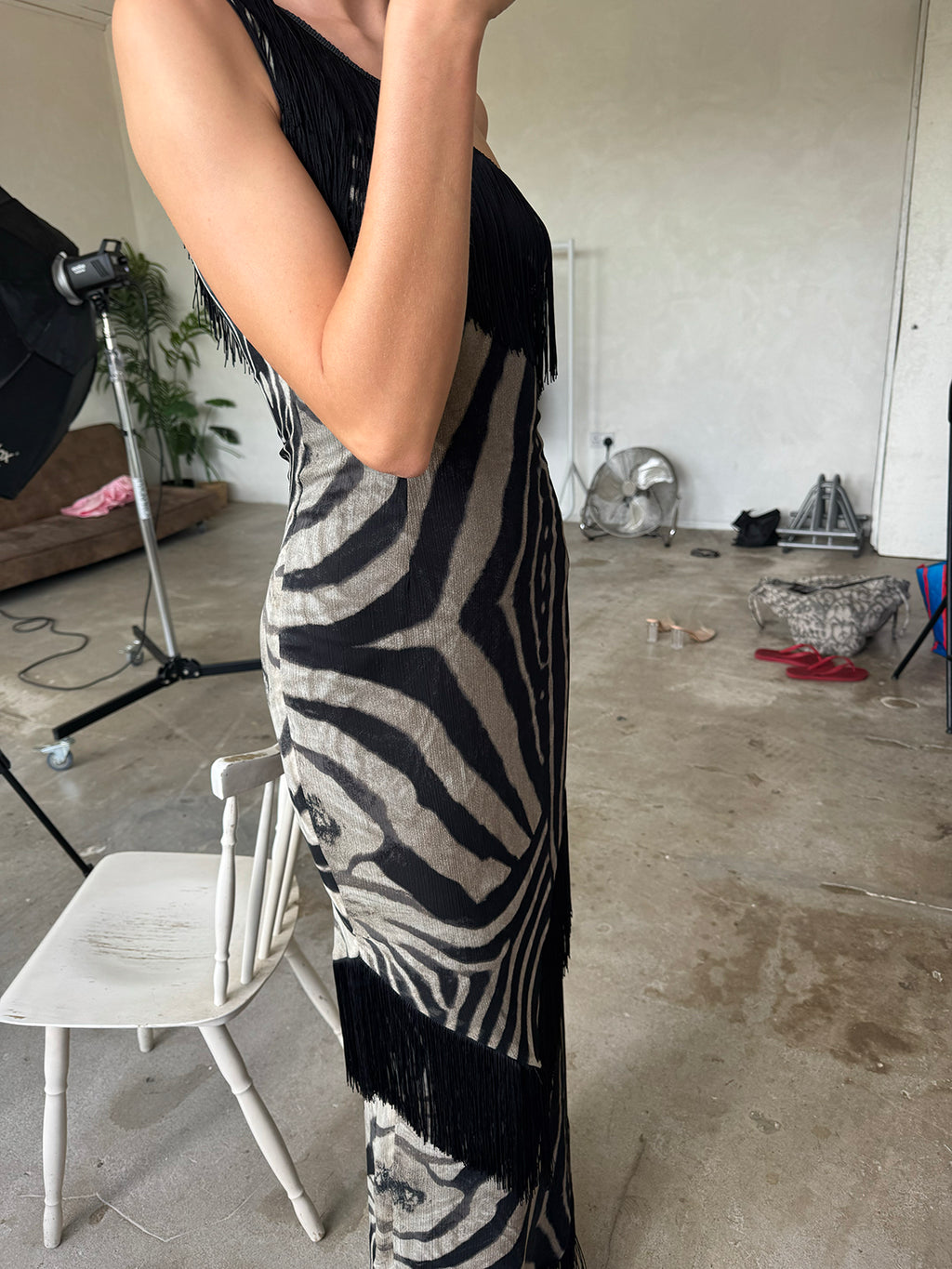 The Rio Dress - Zebra