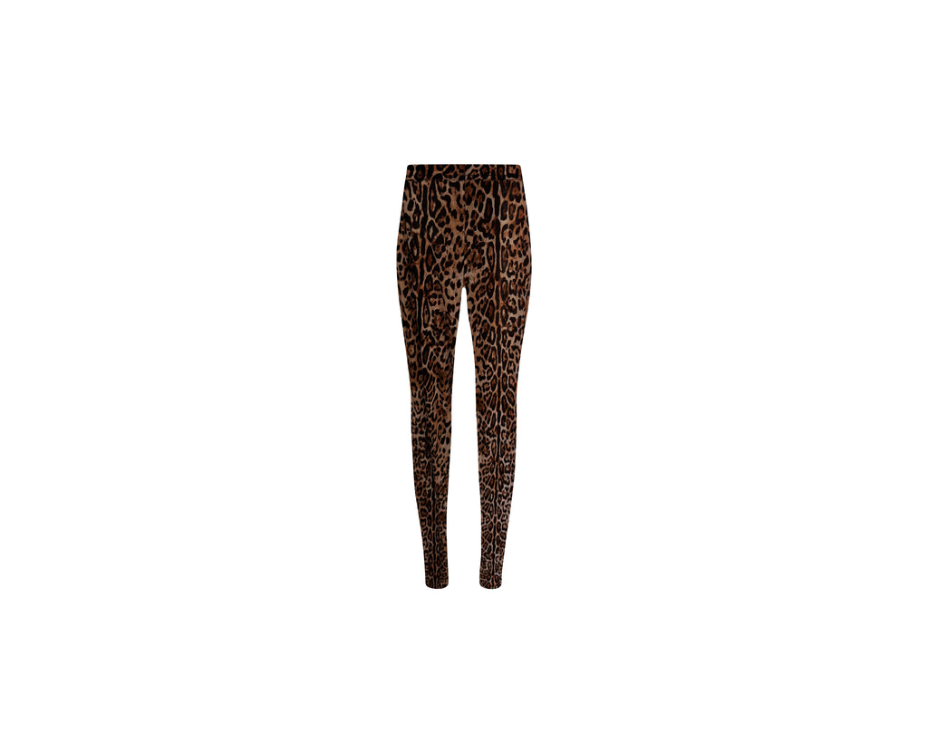 Capri Pants - Leopard