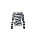 Zebra Sheer Top · Kiki by Junie · Made in London