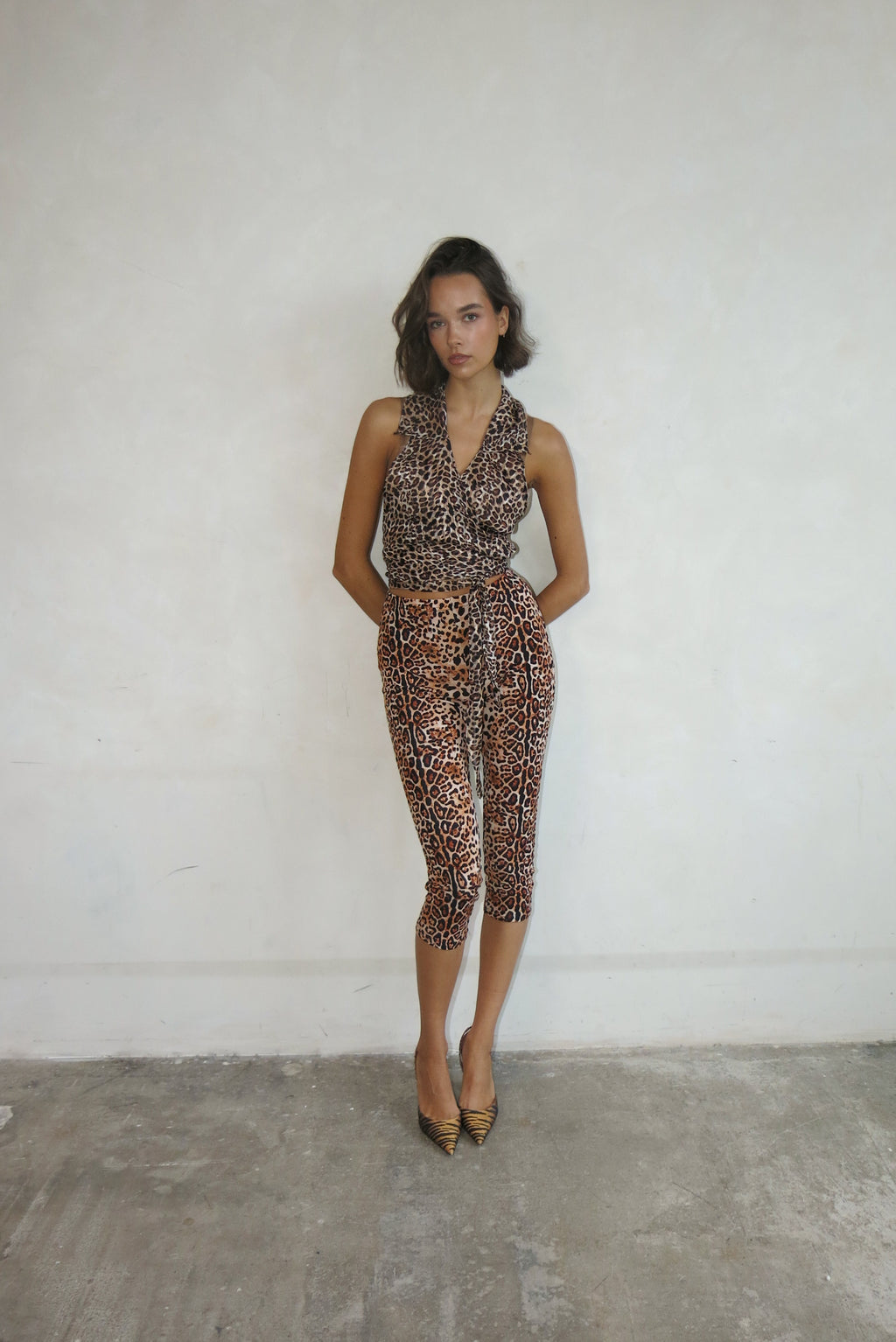 Harper Top - Leopard