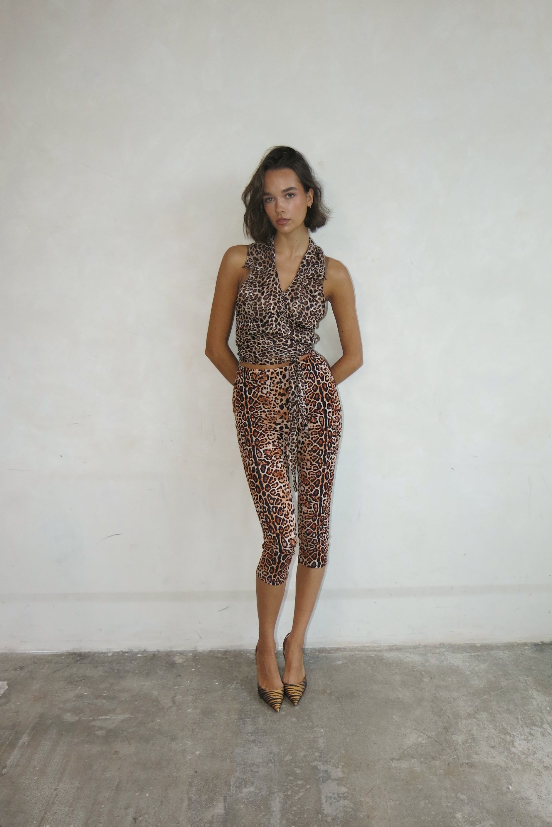 Leopard print Top · Harper by Junie · Made in London