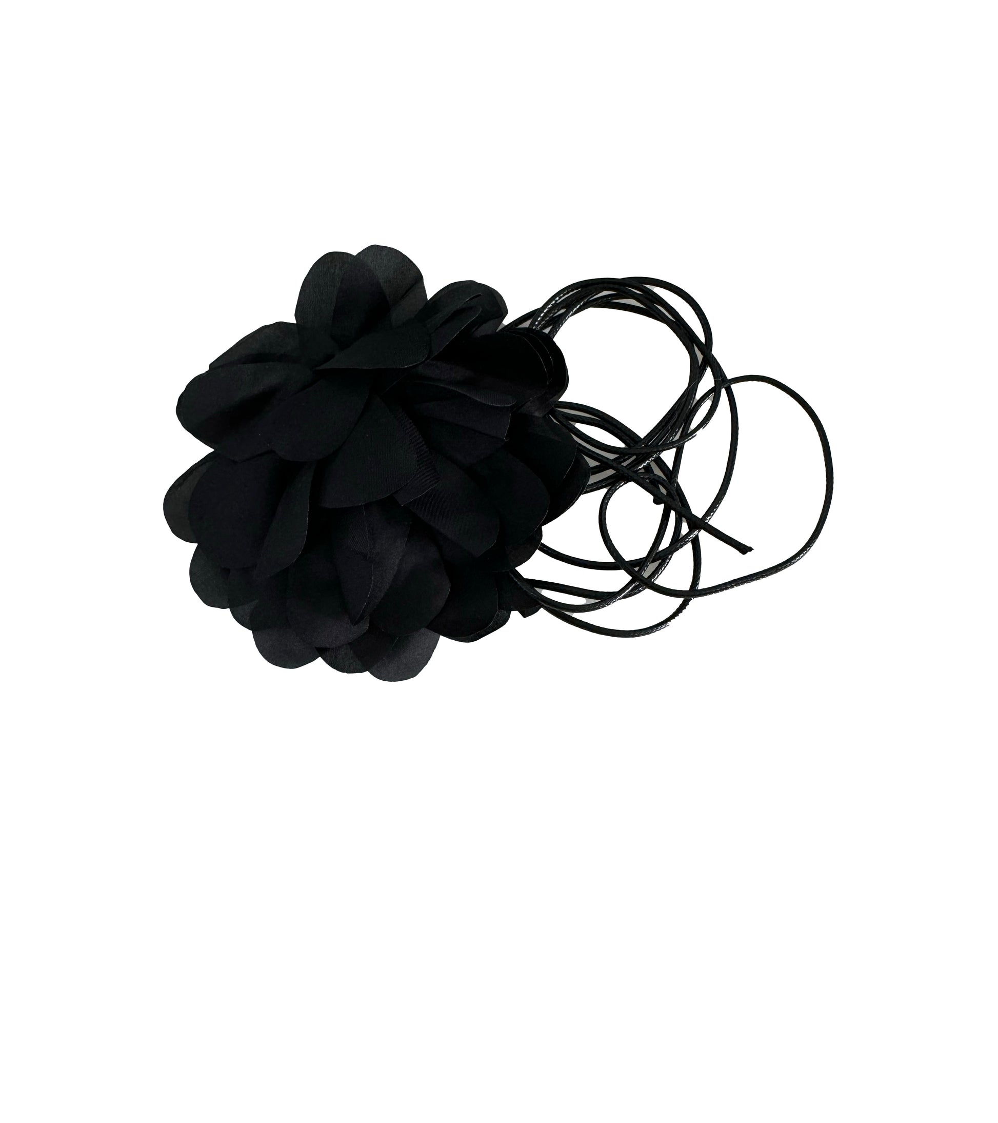 Rose Choker - Black