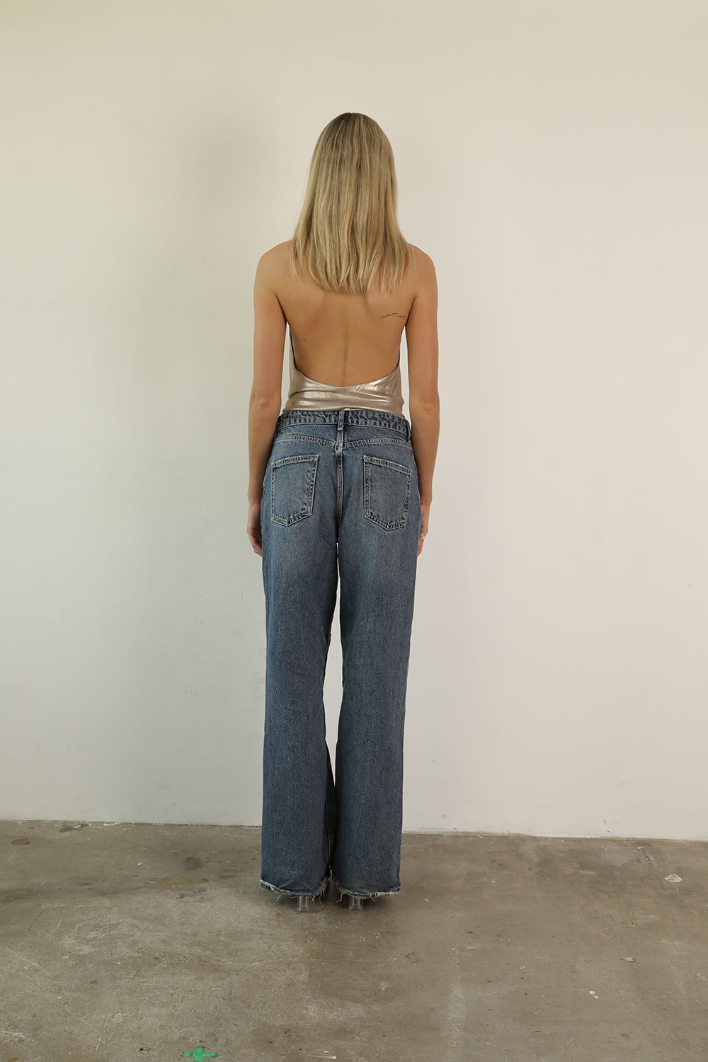 Metallic Silver Top · Ivy by Junie ·