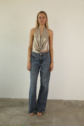 Metallic Silver Top · Ivy by Junie ·