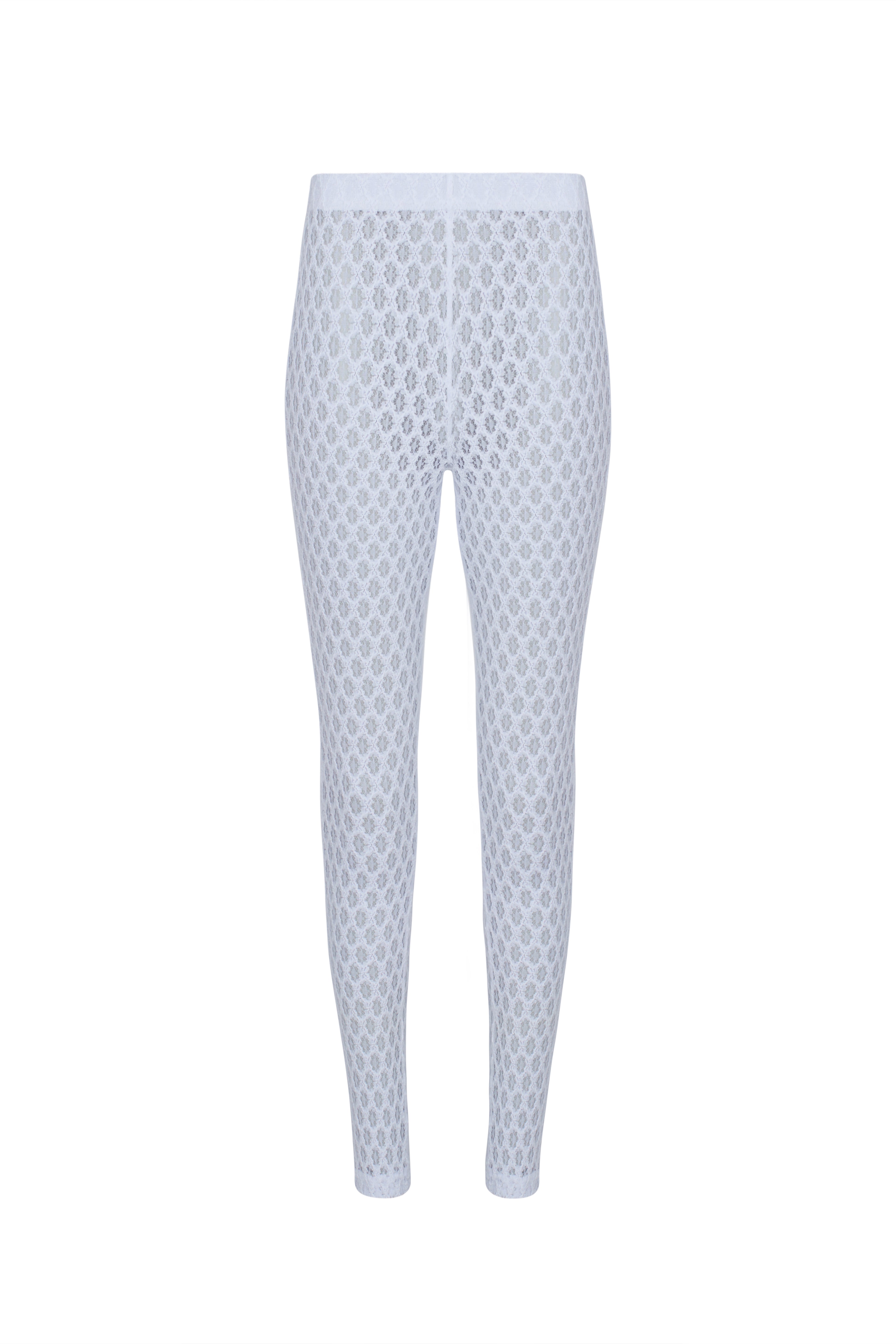 White Lace Capris · Capris by Junie · Made in London