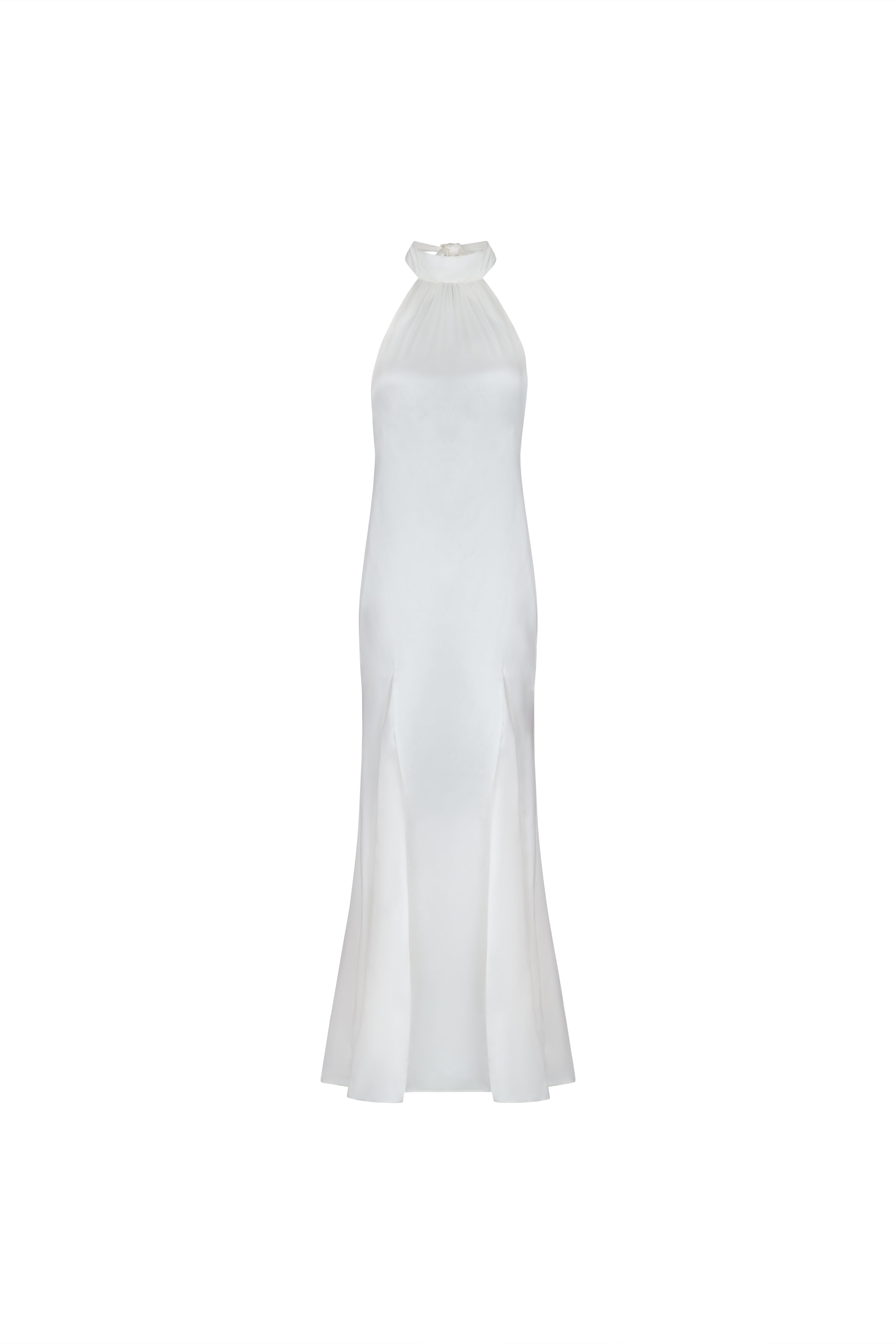 Ivory Satin Dress · Darla by Junie · Made in London