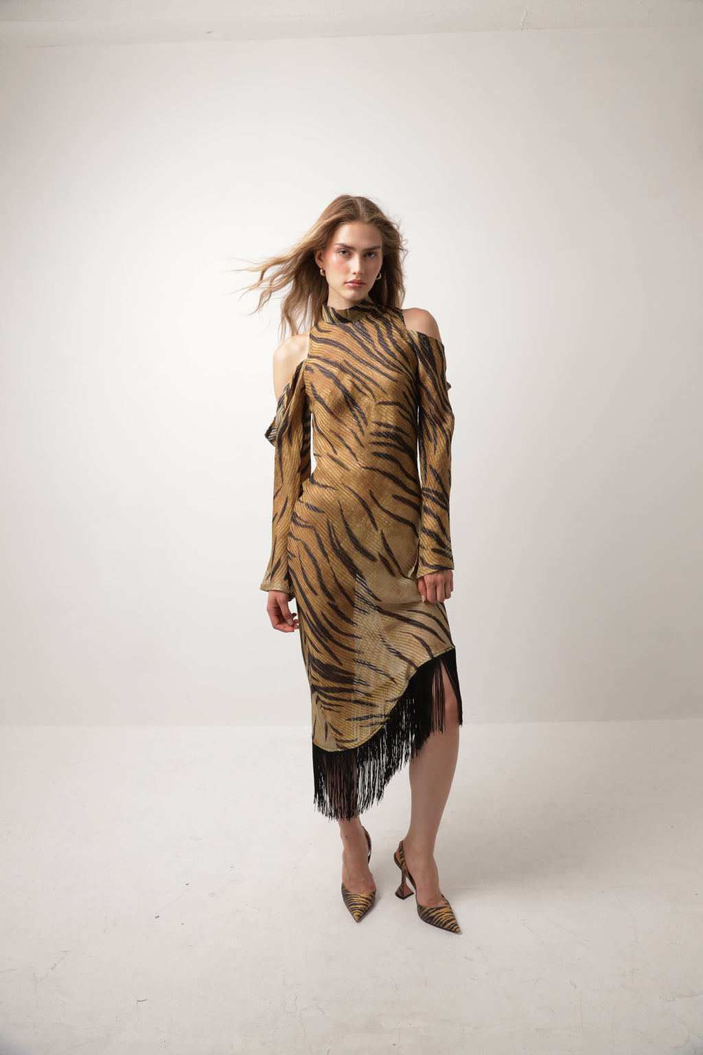 Tiger Midi Dress · Cabo by Junie ·