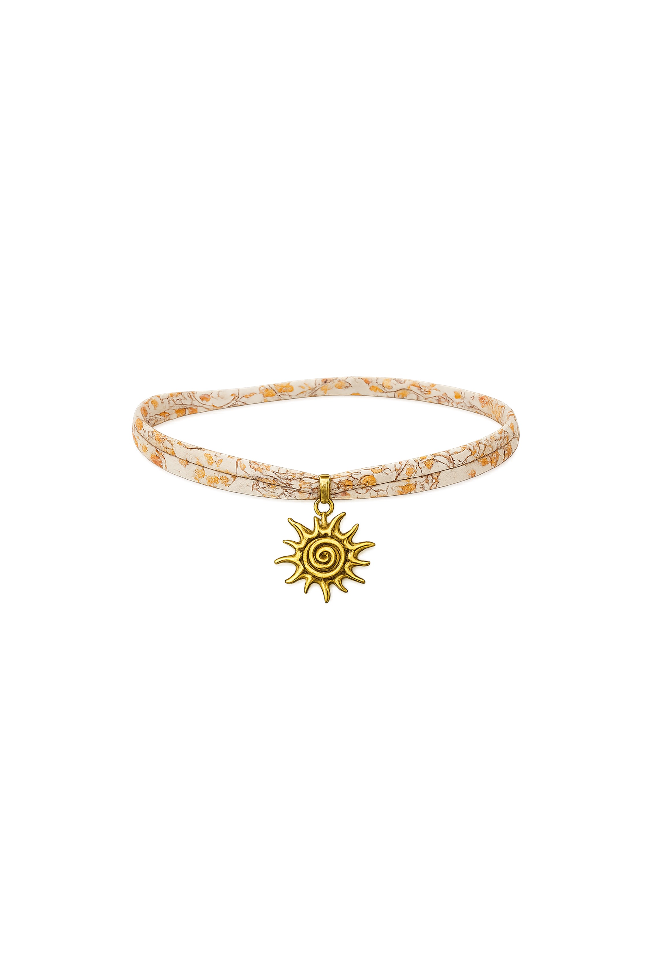 Paisley print Choker · Sun by Junie · Made in London