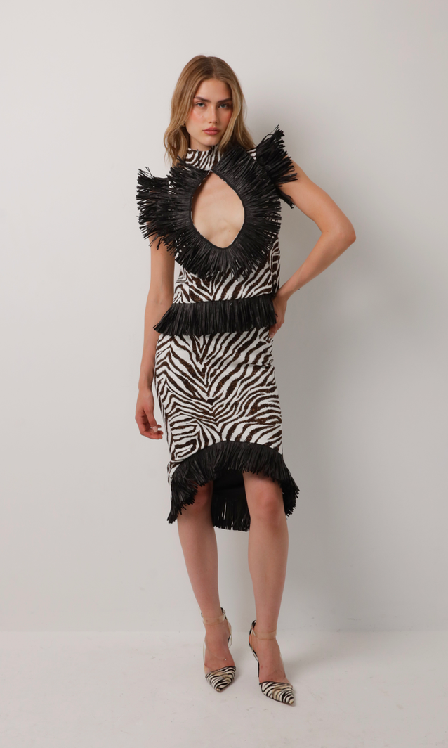 Zebra Top · Mia by Junie · Made in London
