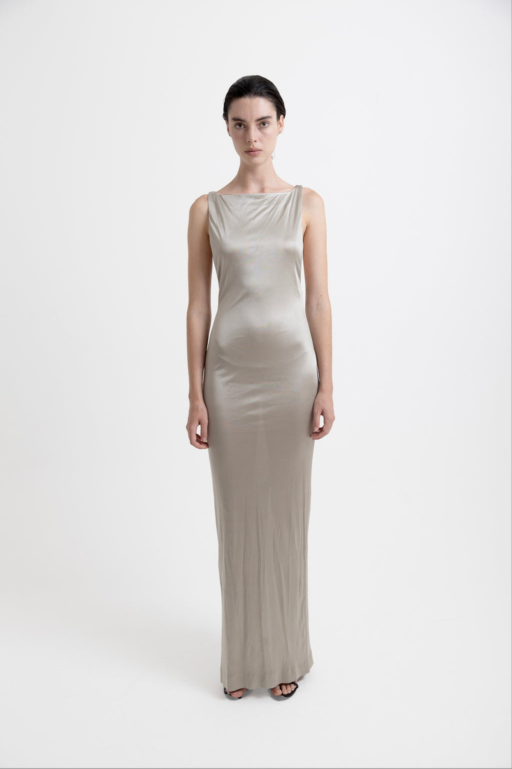 Abi Dress - Silver