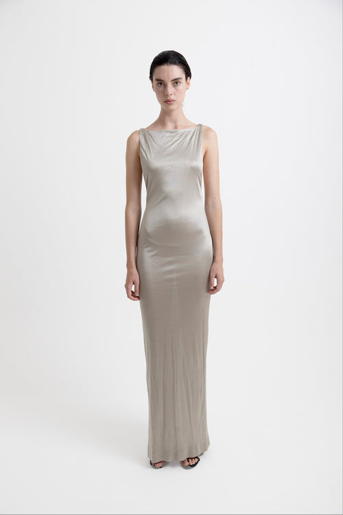 Abi Dress - Silver