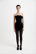 Black Crepe Mini Dress · Chia by Junie · Made in London