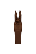 Brown Jersey Dress · Ivy by Junie · Made in London