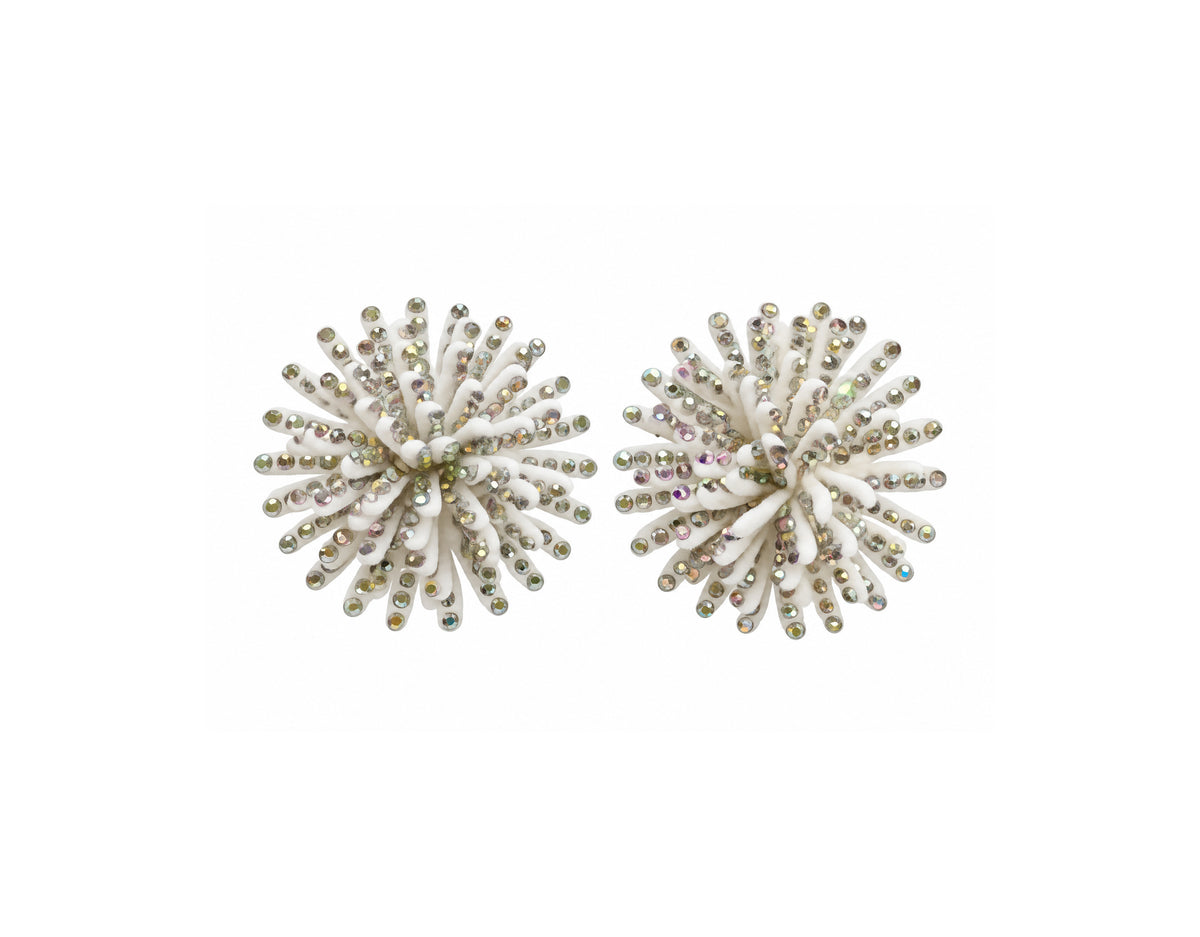 White Clip Ons · Charlotte by Junie ·