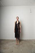Black Fringe Dress · Tia by Junie · Made in London
